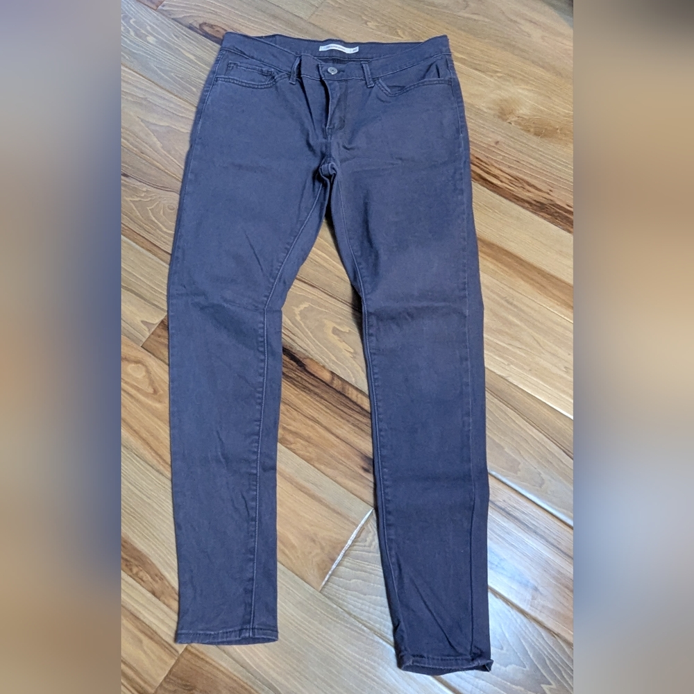 Levi 710 Super Skinny, gray